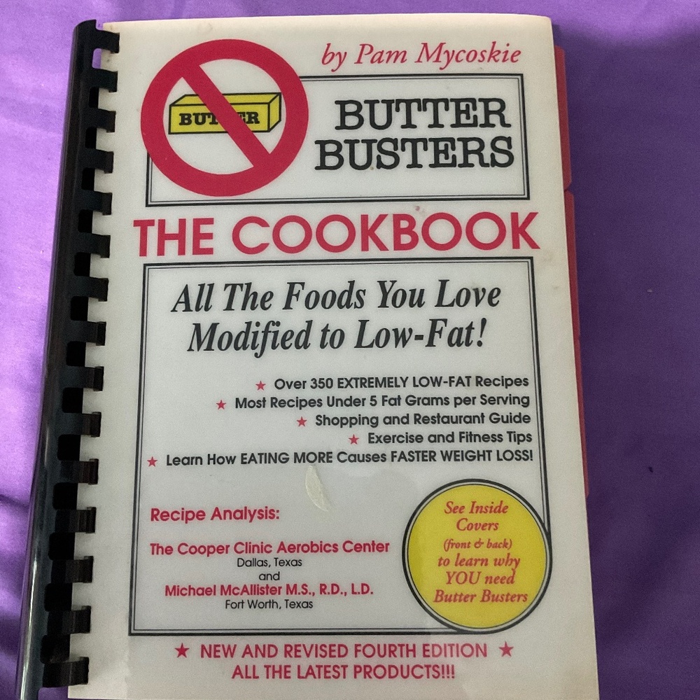 Butter Busters cookbook by Pam Mycoskie. B114